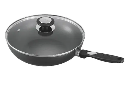 Zdjęcie produktu dla BEKA Pro Induc, Okrągły, Wok/Patelnia do mieszania, Antracyt, 4,6 l, 280 mm, 280 mm