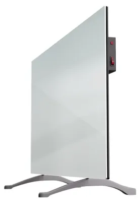 Zdjęcie produktu dla Grzejnik na podczerwień Klarstein z termostatem, grzejnik elektryczny 600W, inteligentny grzejnik na podczerwień do montażu na ścianie, IR z wykrywaniem otwartego okna, wilgotny grzejnik pokojowy bez CO2, elektryczny grzejnik ścienny IP54