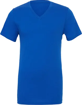 Produktbild von Canvas Uni Jersey Short Sleeve V-Neck Tee