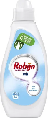 Produktbild von Robijn - White - Flüssigwaschmittel - Mit Weißverstärker - 14 Wäschen - 700 ml - 1 Stück