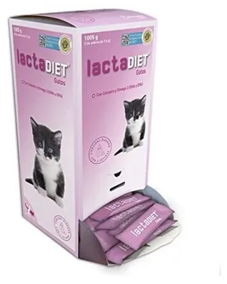 Lactadiet Katzennahrung 1005 g + Beutel, Diätfutter, Milchgeschmack