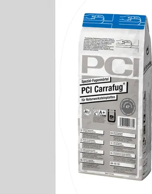 Produktbild von PCI Carrafug Spezial Fugenmörtel für Naturwerksteinplatten 5kg Nr. 26 perlgrau