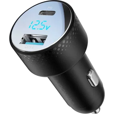Immagine prodotto di Caricabatterie da auto Joyroom JR-CCD01, A+C 53W (nero)
