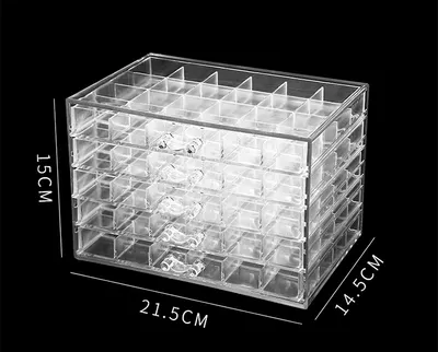 Produktbild von Organizer aus Acryl - 120 Fächer