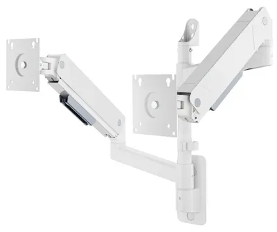 Immagine prodotto di Supporto a muro per due monitor, compatibile con monitor da 17 a 35 pollici