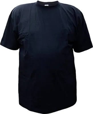 Produktbild von Übergrößen Tolles Basic T-Shirt RAMMBOCK Schwarz mit Stickerei 7XL