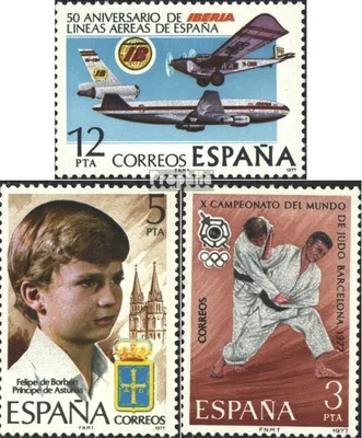 Produktbild von Briefmarken Spanien 1977 Mi 2340,2341,2342 (kompl.Ausg.) postfrisch Sondermarken