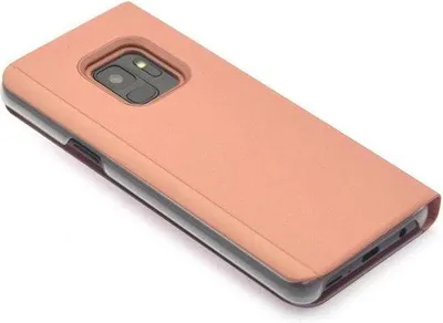 Obrázek produktu pro Růžové pouzdro Samsung Galaxy S9 Book Case – držák na karty – magnetické zapínání (G960)