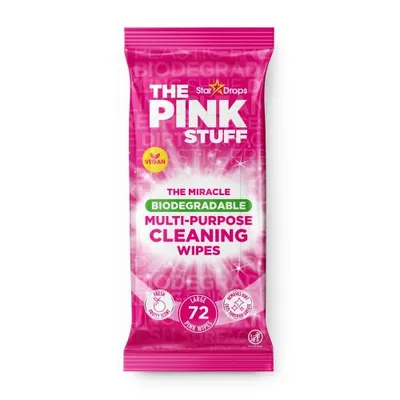 Immagine prodotto di THE PINK STUFF: salviettine umidificate multifunzionali per la pulizia delle superfici, 72 pezzi