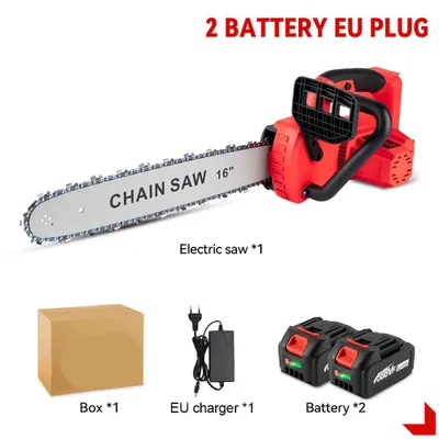 Zdjęcie produktu dla Piła łańcuchowa - Piła do drewna - Piła do gałęzi - Piła ręczna - Elektryczna/Akumulatorowa - Bezprzewodowa - 16 cali - 7980 W