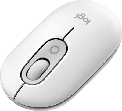 Produktbild von Logitech POP, Beidhändig, Optisch, Bluetooth, 4000 DPI, Weiß