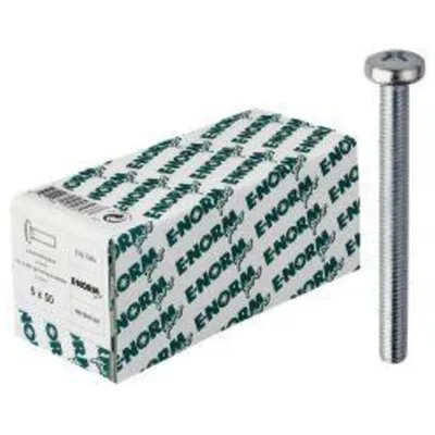 Zdjęcie produktu dla E-NORMpro DIN 7985 4.8 galZn -H M6x80 KP