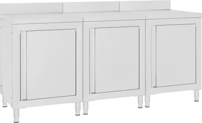 Zdjęcie produktu dla Gastronomiczny stół przyścienny, 180x60x96 cm, stal nierdzewna