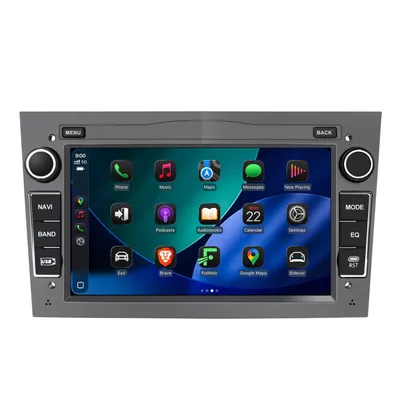 Produktbild von Android Autoradio 7 Zoll 64GB für Opel Corsa D / Astra H / Zafira B CarPlay Android Auto Navi Bluetooth DAB+ Rückfahrkamera