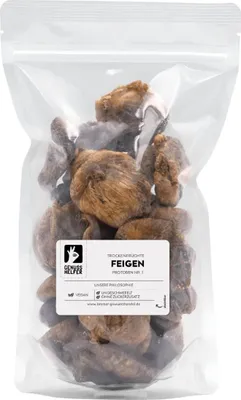 Produktbild von Feigen getrocknet, ganz, Trockenfrüchte ohne Zuckerzusatz & ungeschwefelt, 1kg