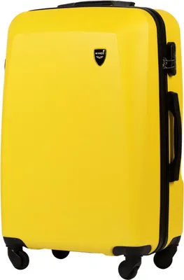 Obrázek produktu pro WINGS PLOVER Střední kufr 24" žlutý ABS+ 4 kolečka