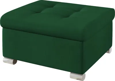 Produktbild von MIRJAN24 Polsterhocker Niko Klein, Stilvoll Sitzhocker vom Hersteller, Moderne Hocker (Farbe: Uttario Velvet 2951)