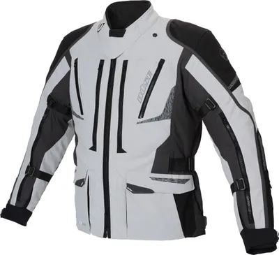 Produktbild von Büse Nero Damen Motorrad Textiljacke, schwarz/hellgrau, 44
