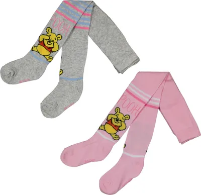 Produktbild von Winnie Puuh Baby Mädchen Strumpfhose , Farbe:Grau, Größe:68/74