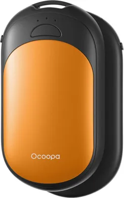 Zdjęcie produktu dla Ogrzewacz do rąk Ocoopa UT3 Lite 2x2500 mAh, USB-C, czarno-pomarańczowy