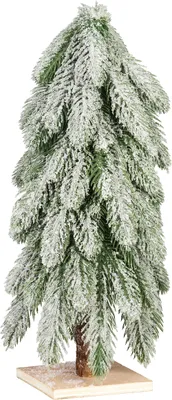 Image de Arbre MagicHome Noël, enneigé, 20x20x40 cm