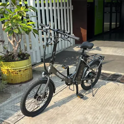 Produktbild von 20 Zoll Klapprad eBike Elektrofahrrad Pedelec 18,2AH Akku E-Bike Klappräder 25 km/h E-Faltrad Citybike E Mountainbike Erwachsene Schwarz