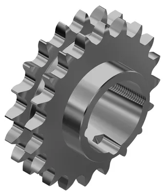 Produktbild von Kettenrad DUPLEX 06 B-2 für Taperbuchse 22 Zähne ( 1108 )
