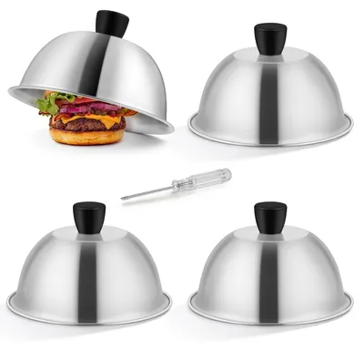 Obrázok produktu pre Solidchoice – Súprava 4 nerezových hodín určených na domáce použitie
