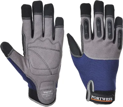 Produktbild von Portwest A720 Impact-Hochleistungs-Handschuh Navy Gr. XXL