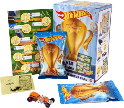 Produktbild von Hot Wheels Rewards Car 10-pack, Auto, 3 Jahr(e)
