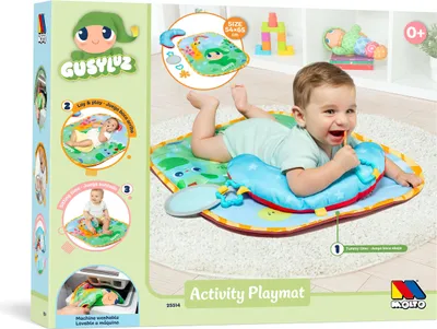 Produktbild von Baby-Aktivitätsmatte Gusy Luz Moltó mit Spielzeugen