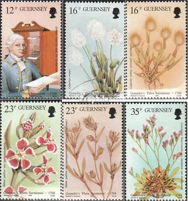 Produktbild von Briefmarken GB - Guernsey 1988 Mi 430-435 (kompl.Ausg.) postfrisch Gosselin