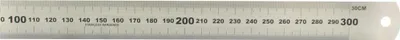 Produktbild von hedue® Stahllineal - Metalllineal aus rostfreiem Edelstahl, 30 cm