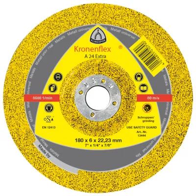 Obrázok produktu pre KLINGSPOR brúsny kotúč A 24 Extra D 125 x S 6 mm - 188466