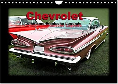 Produktbild von Chevrolet eine amerikanische Legende (Wandkalender 2025 DIN A4 quer), CALVENDO Monatskalender