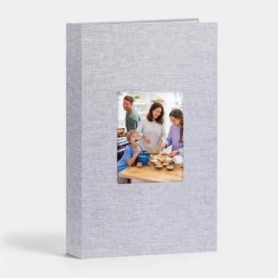Produktbild von Fotoalbum für 300 Fotos mit Leinenbezug