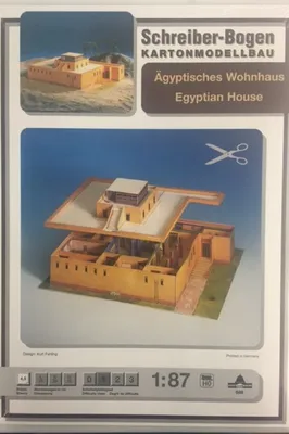 Produktbild von Schreiber-Bogen Kartonmodellbau Ägyptisches Wohnhaus HO