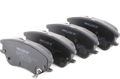 Produktbild von RIDEX 402B0770 Bremsbeläge Satz Vorne für HYUNDAI ATOS (MX)