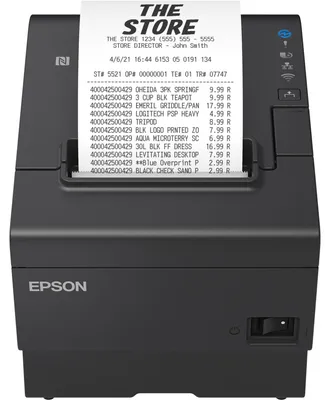 Immagine prodotto di Epson TM-T88VII, USB, USB Host, RS232, Ethernet, ePOS, black