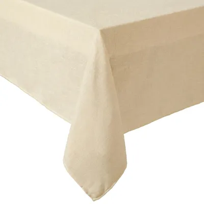 Stofftischdecke, 152 x 213 cm, gelb, Polyester, rechteckig