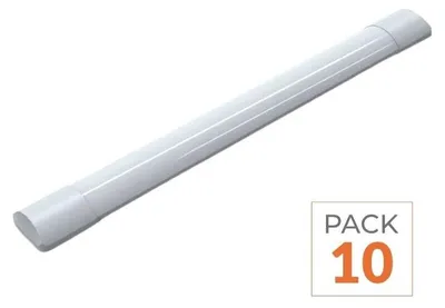 Produktbild von LED-Leuchtstab 120 cm, 30 W, Schutzart IP40 – 10er-Pack – Warmweiß, 2300 K – 3500 K