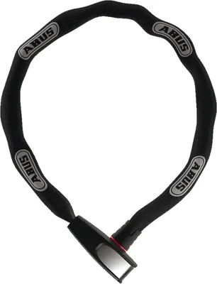 Produktbild von ABUS Kettenschloss Catena 6806K QST – Fahrradschloss mit Halterung – ABUS-Sicherheitslevel 6 – 6 mm stark – 110 cm lang – Schwarz