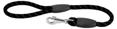 Obrázek produktu pro Ferplast vodítko pro psy Sport Reflex, odolné reflexní vodítko z nylonu, délka 60 cm, černé