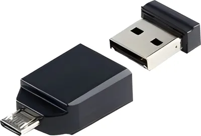 Produktbild von Verbatim Store n Stay Nano  32GB USB 2.0 + OTG Adapter micro USB