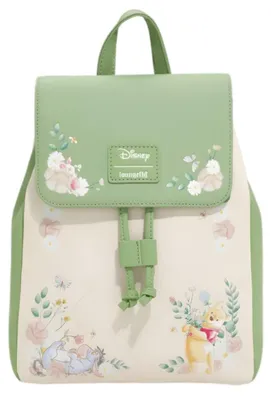 Productafbeelding van Loungefly Disney Winnie the Pooh rugzak met bloemenprint, 26 cm