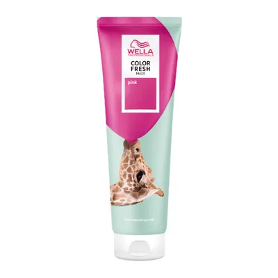 Zdjęcie produktu dla Wella Professionals Color Fresh Mask intensywnie koloryzująca maska do wszystkich rodzajów włosów Pink 150 ml