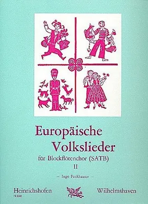 Produktbild von Europäische Volkslieder 2