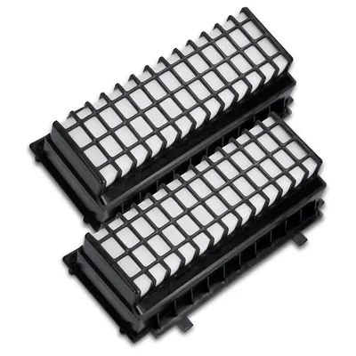 Produktbild von Lamellenfilter 2x passend wie Bosch 00577281 Abluftfilter Hepa-Filter für Staubsauger