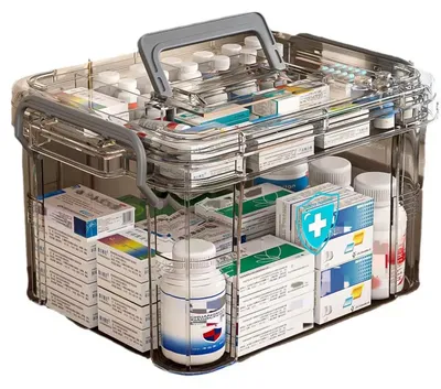 Immagine prodotto di Contenitore per farmaci - Organizzatore per medicinali e articoli di pronto soccorso