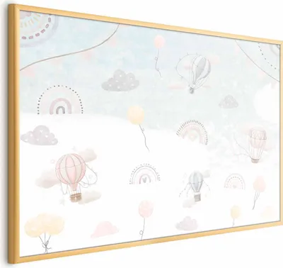 Produktbild von Posterpapier Poster - Adventure Among the Clouds 90x60 cm Für Kinder e-C-10070-ao-a